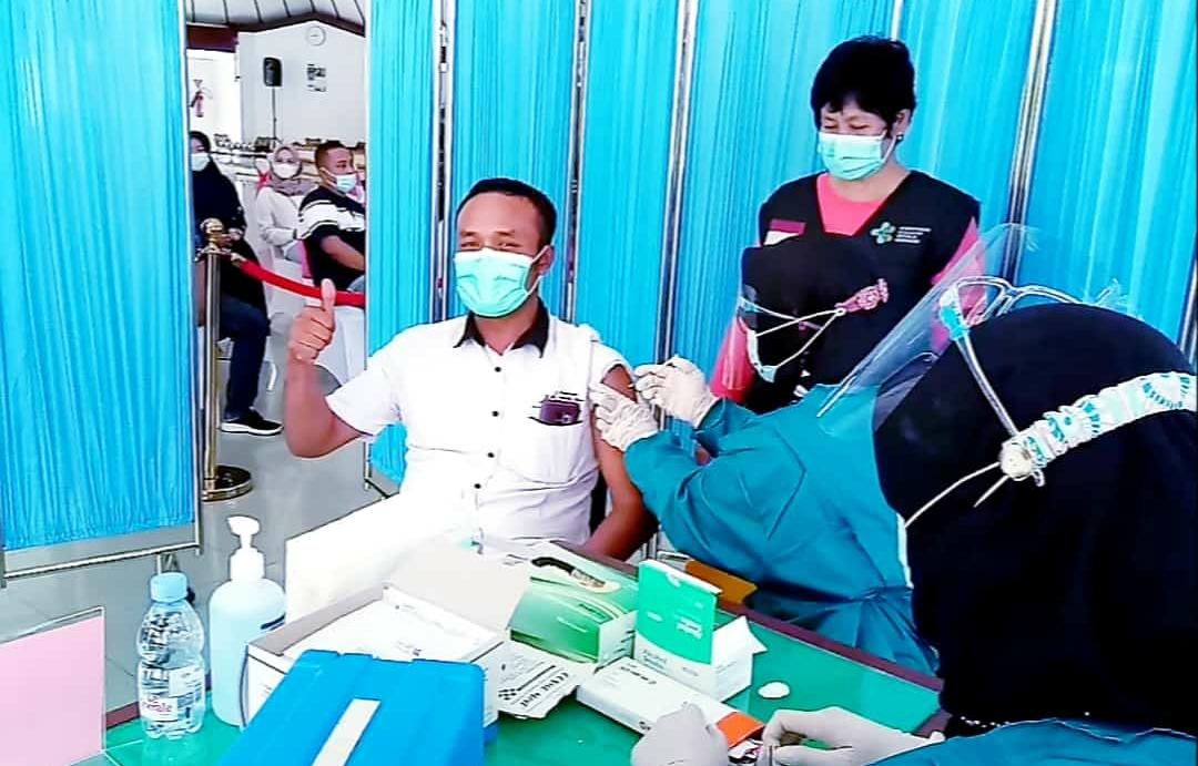 4.500 Vial Vaksin AstraZeneca Telah Disuntikkan ke Warga Bojonegoro